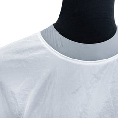 White Waterproof Salon Professional Barber Cape Apron AC1371X-4