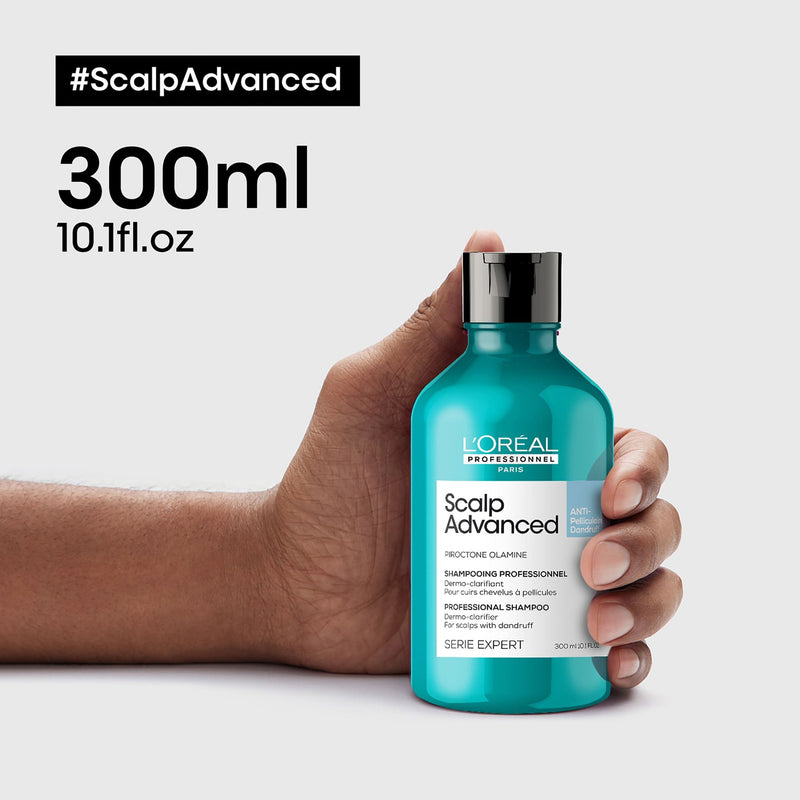 Scalp Advanced Anti-Dandruff Shampoo 300ml Loreal Professionnel-shampoo-loreal - al basel cosmetics