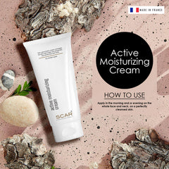 Active Moisturizing Cream 200ml Scar Professional - skin care- face care- moisturizing cream- salon- spa- for all skin types- hydra facial- scar professional - al basel cosmetics - UAE