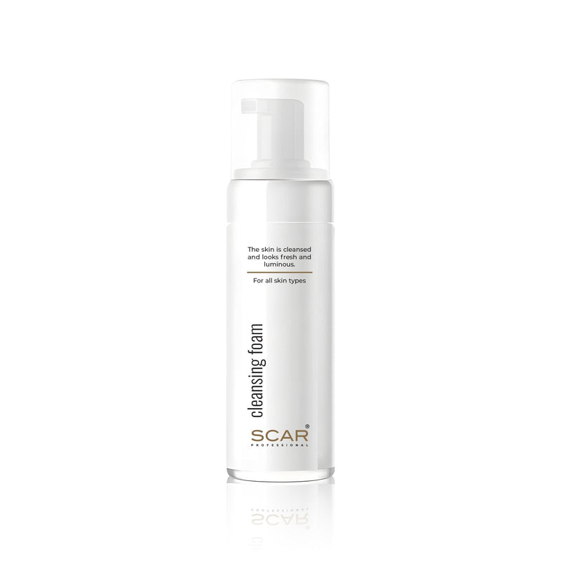 Cleansing Foam 150ml - Scar Professional -skin care- face care- hydra facial- cleansing form- salon- spa- scar professional- al basel cosmetics- Abu Dhabi