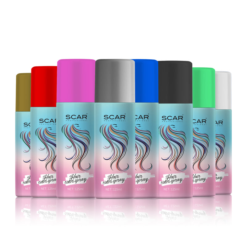 Scar Hair Color Spray Silver 125ml