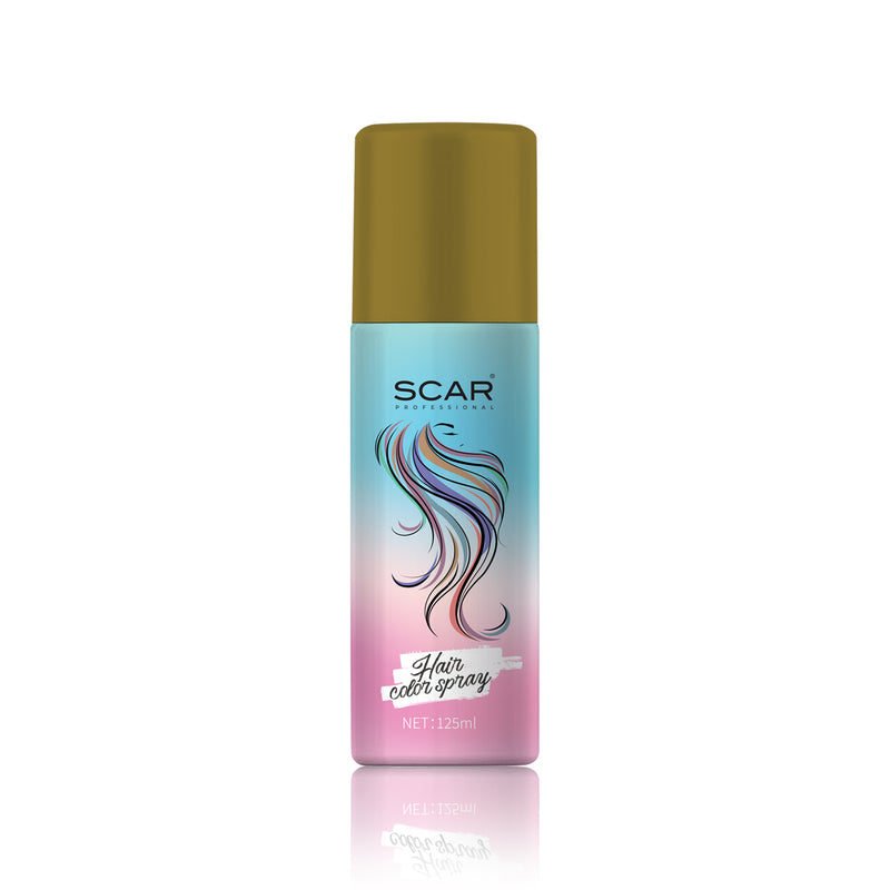 Scar Hair Color Spray Gold 125ml