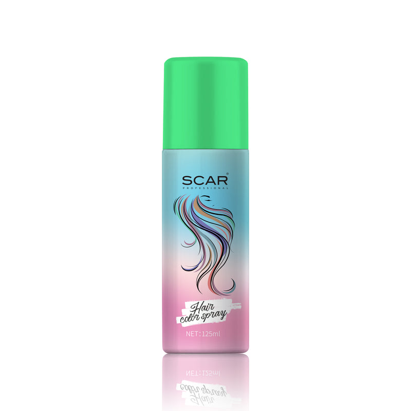 Scar Hair Color Spray Green 125ml