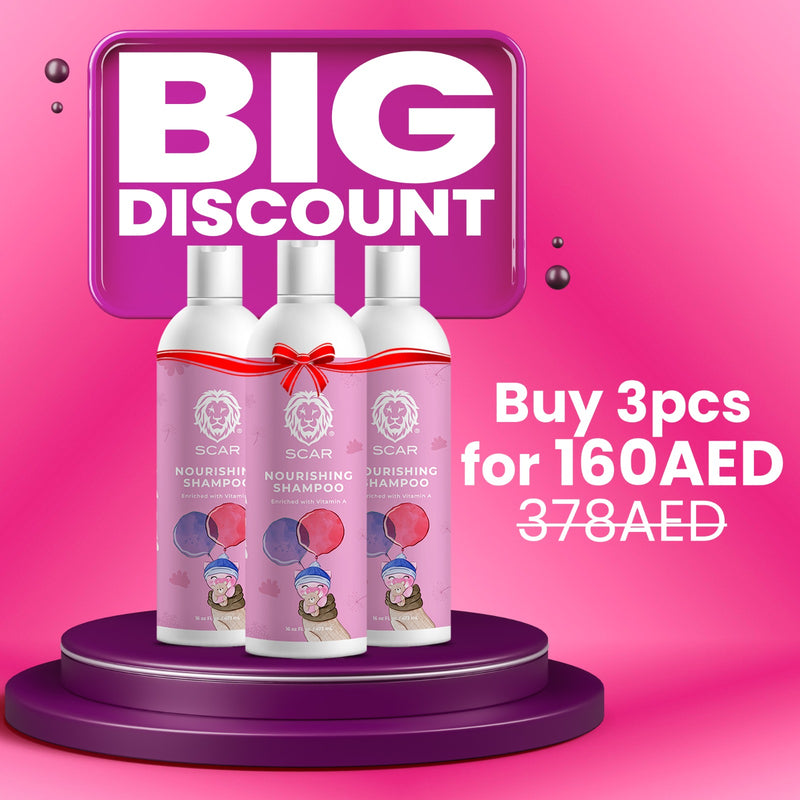 Scar Kids Nourishing Shampoo- kids shampoo - al basel cosmetics