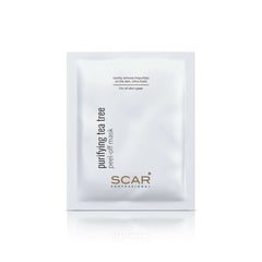 Purifying tea Tree Peel Off Mask Powder Scar (30g x 10pkts) Scar Professional- skin care- face care- hydra facial- peel off mask- tea tree mask- scar professional- fresh skin- face mask - al basel cosmetics- Sharjah