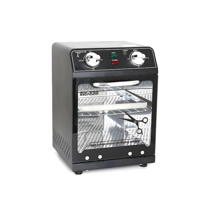 Disinfection Heating Sterilizing Cabinet Black- al basel cosmetics