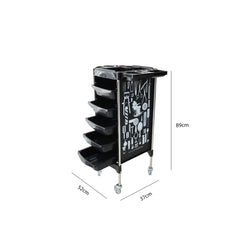 Salon Trolley Viva Black