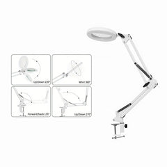 Table Fixing Magnifying Lamp for Salon Spa - al basel cosmetics