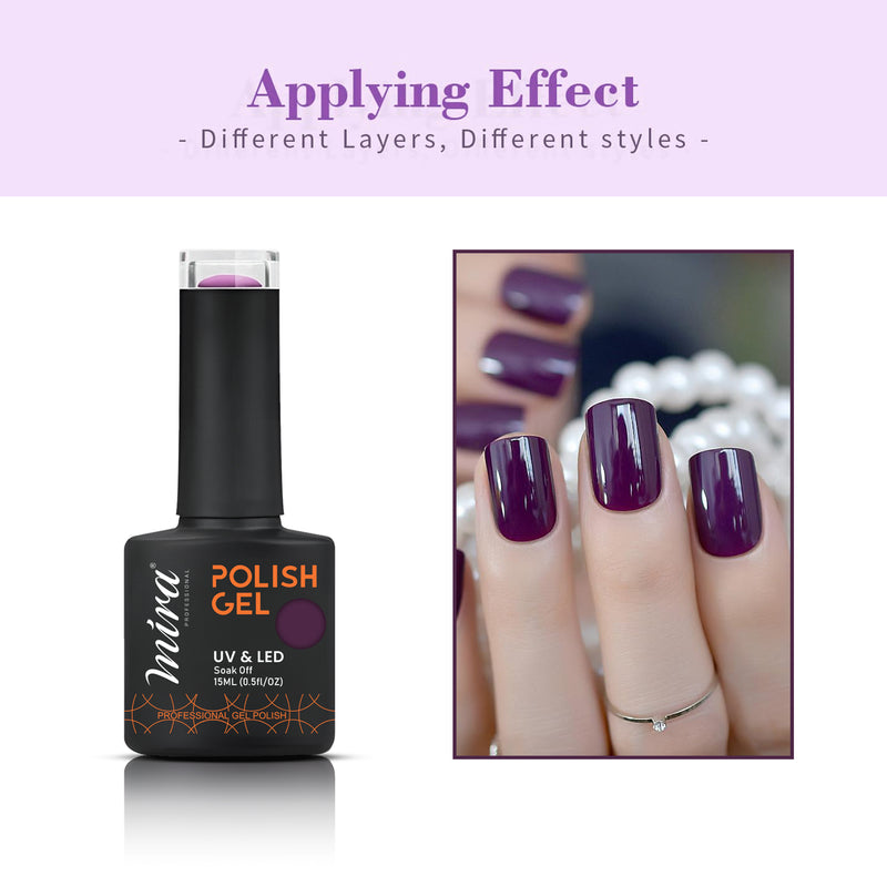 Nail Art Gel Nail Polish 15ml #030 Mira Professional - al basel - nail art - nail polish