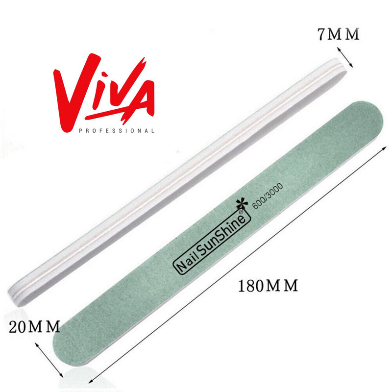 VIVA NAIL SHINING STICK FILE 20Pcs Pack - albasel cosmetics