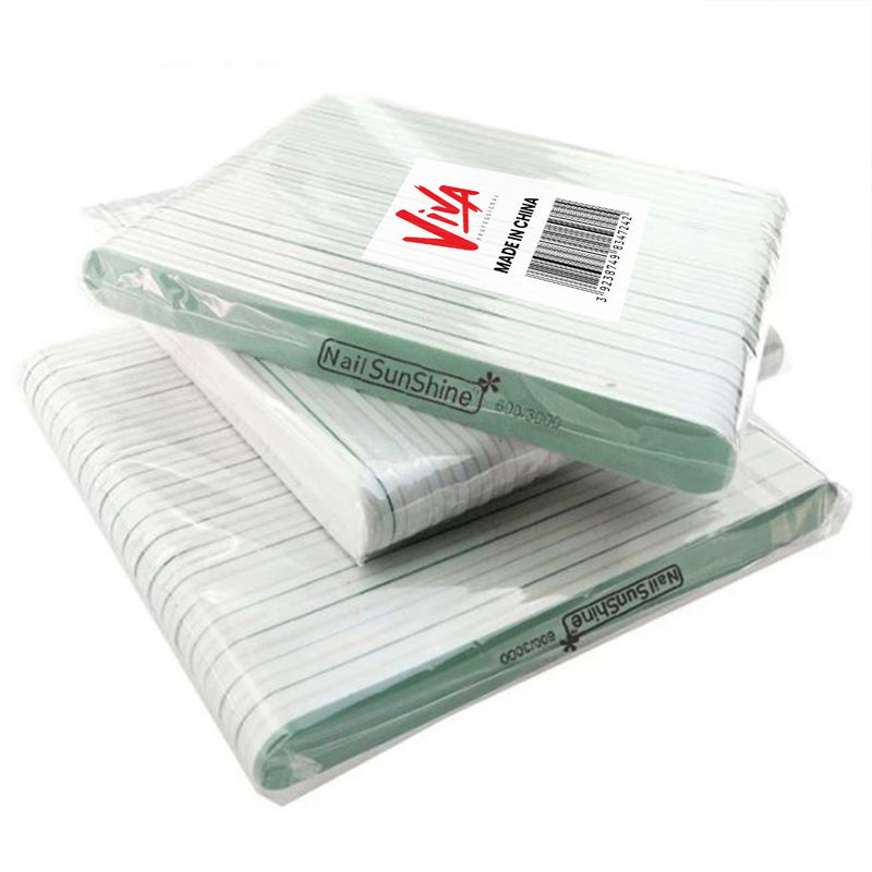 VIVA NAIL SHINING STICK FILE 20Pcs Pack - albasel cosmetics