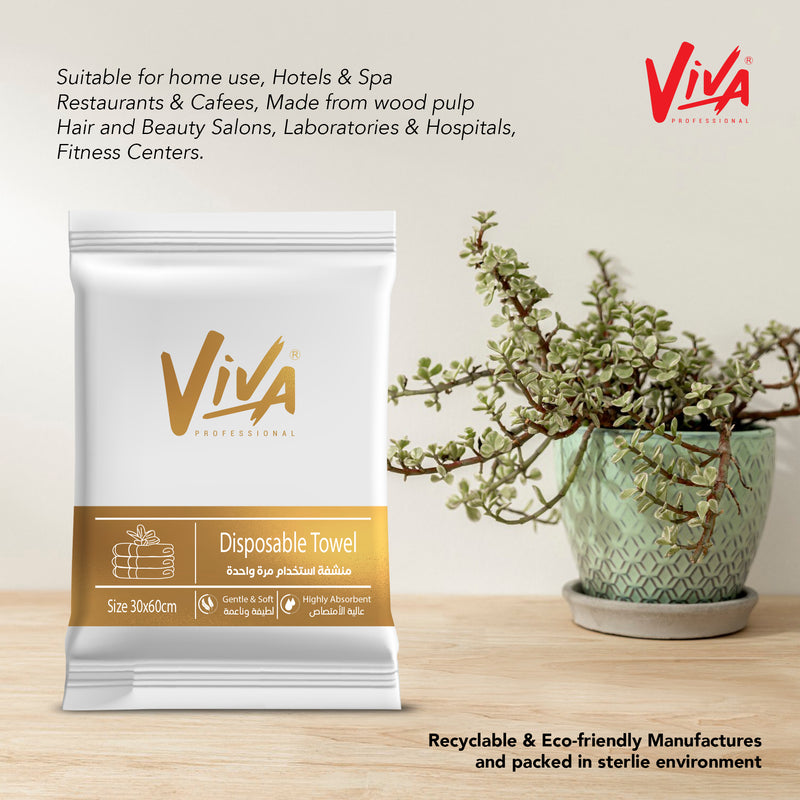 Viva Premium Disposable Towel 30x60cm (100pcs)