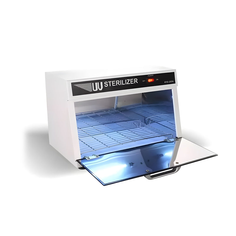 Viva Professional White UV Sterilizer 209A-salon equipment- salon tools- uv sterilizer- al basel -UAE