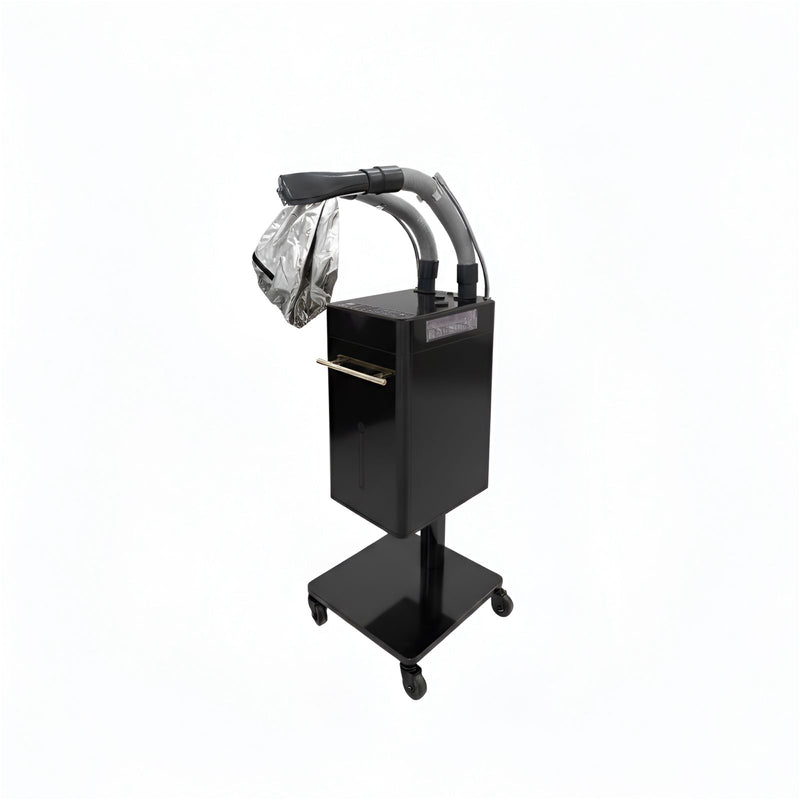 Black Nano Mist Ozone Hair Steamer – Professional Salon & Spa Use - Nano mist steamer - Hair steamer - Al Basel Cosmetics - UAE
