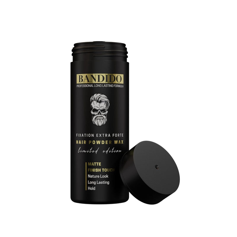 Bandido Matte Hair Powder Wax 32g – Professional Volume & Texture Styling Powder - Hair styling powder - Styling powder for men - Bandido styling powder - Al Basel Cosmetics - UAE