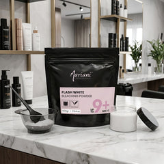 Mariani Professional Flash White Bleaching Powder 500g 9+ level lift hair bleach pack - Bleaching powder for hair - Salon hair bleaching powder - Professional hair bleaching powder - Al Basel Cosmetics - UAE