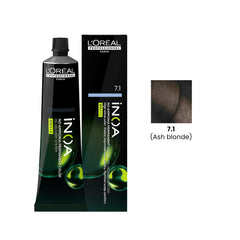 iNOA Hair Color 60g 7.1 Ash Blonde Loreal Professional