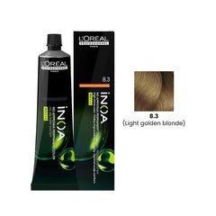 iNOA Hair Color 60g 8.3 Light Golden Blonde Loreal Professional