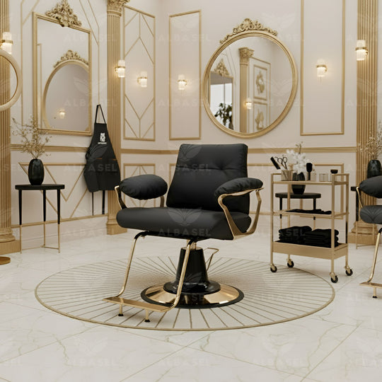 Black Salon Spa Furniture Series