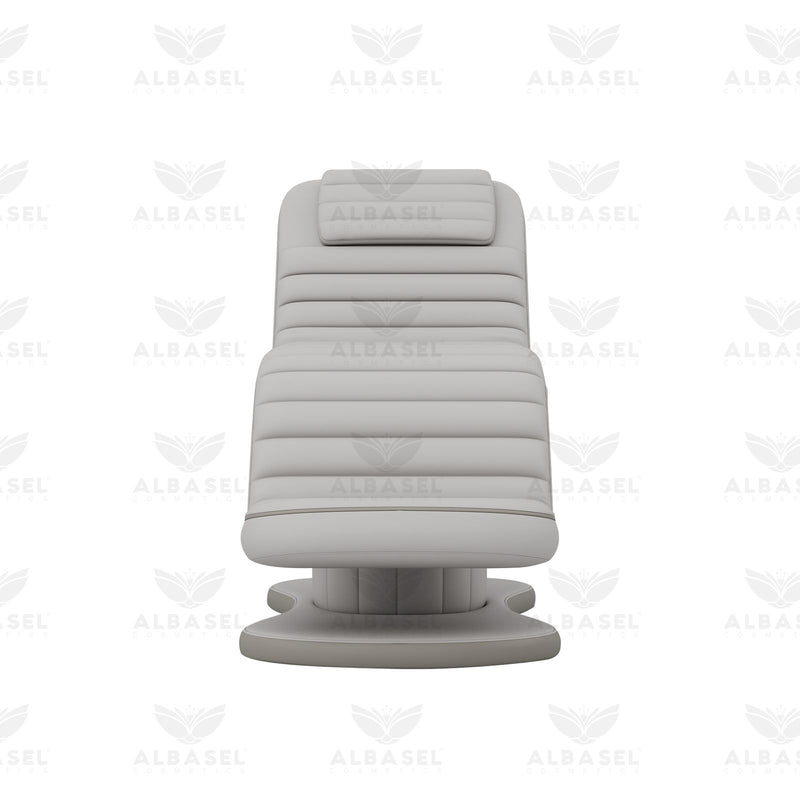 Electric Facial Massage Spa Bed – Grey Color - Al Basel Cosmetics - UAE