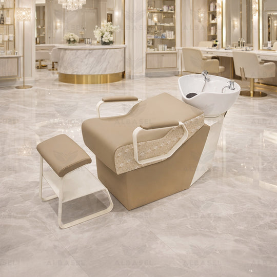 Khaki Brown Salon Furniture Series