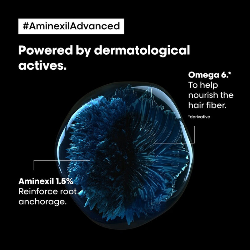 Serie Expert Aminexil Ampoules Programme |L'Oréal Professional |42x6ml |Anti-Hair Loss Treatment - hair treatment - anti hair loss - anti hair fall - L'Oreal uae - Abu Dhabi - Al Basel Cosmetics - loreal uae- hair styling - hair care - hair ampoule