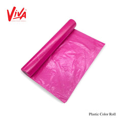 Pink Hair Color Plastic Roll Viva(120*45 cm) - viva - hair color plastic roll - plastic roll for hair coloring - hair coloring plastic roll - pink plastic roll - color roll - Al Basel - UAE - hair coloring - hair styling - hair coloring tools