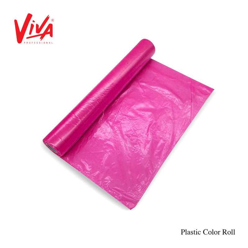 Pink Hair Color Plastic Roll Viva(120*45 cm) - viva - hair color plastic roll - plastic roll for hair coloring - hair coloring plastic roll - pink plastic roll - color roll - Al Basel - UAE - hair coloring - hair styling - hair coloring tools