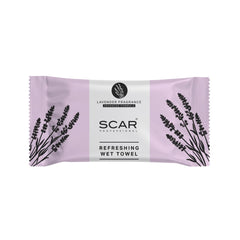 Lavender Refreshing Wet Towels - refreshing towels for salon - spa refreshing towels - scented refreshing towels - Al Basel Cosmetics - UAE