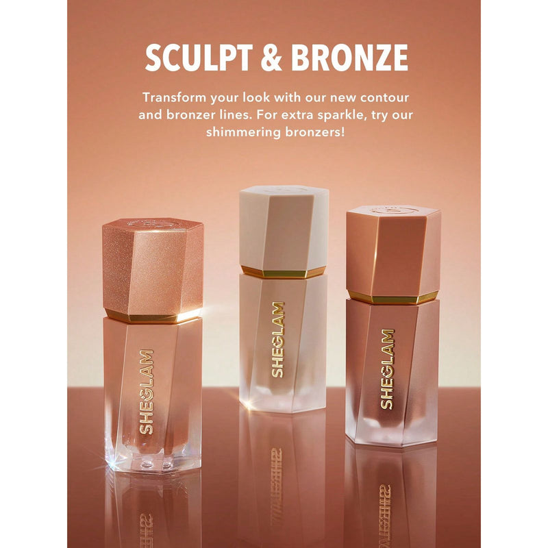 SHEGLAM Sun Sculpt Liquid Contour – Tawny Amber - Liquid contour UAE - Al Basel Cosmetics - Liquid contour - Sheglam contour