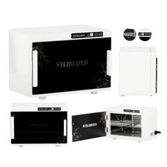 UV-C Professional Tool Sterilizer 6W – Compact Disinfection Box for Salons & Clinics (White) - disinfectant for spa - Salon sterilizer UAE - Al Basel Cosmetics - UAE