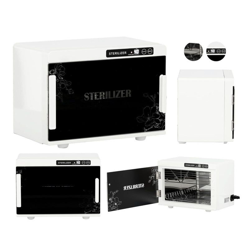 UV-C Professional Tool Sterilizer 6W – Compact Disinfection Box for Salons & Clinics (White) - disinfectant for spa - Salon sterilizer UAE - Al Basel Cosmetics - UAE