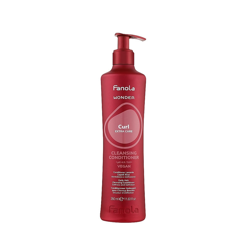 Fanola Wonder Curl Extra Care Cleansing Conditioner 350ml – Al Basel Cosmetics | Curly Hair Hydration