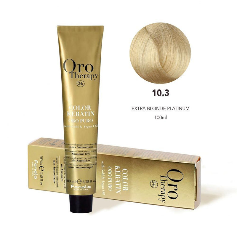 oro therapy - oro puro - Hair Coloring Cream 10.3 - fanola color - fanola uae - albasel cosmetics