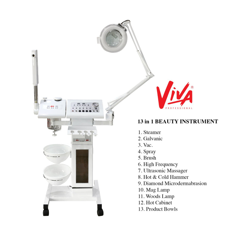 13-in-1 Multi functional Facial spa beauty Instrument - al basel cosmetics - facial machine uae