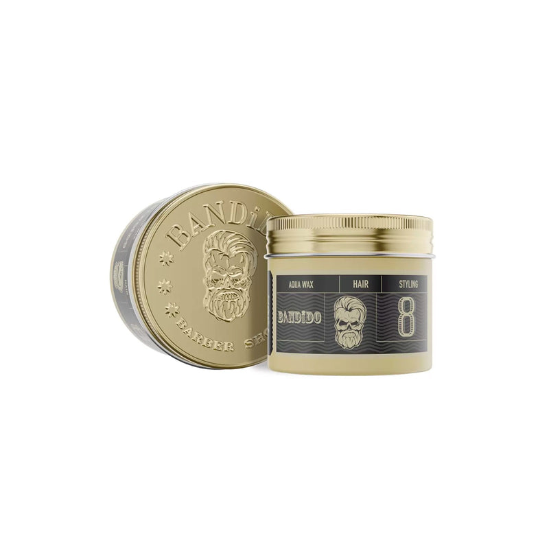 Bandido Aqua 8 Wax Extreme Strong 125ml- hairwax- hairstyling- aqua wax- bandido- albasel cosmetics- Sharjah
