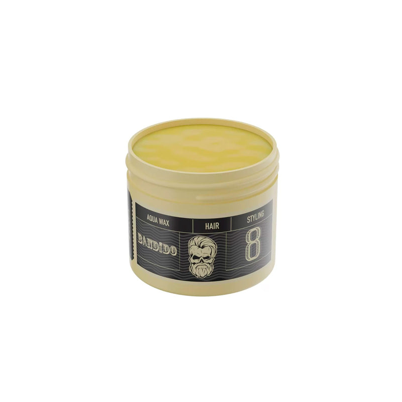 Bandido Aqua 8 Wax Extreme Strong 125ml- hairwax- hairstyling- aqua wax- bandido- albasel cosmetics- Sharjah