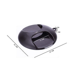 Beauty Hand Mirror round back handle