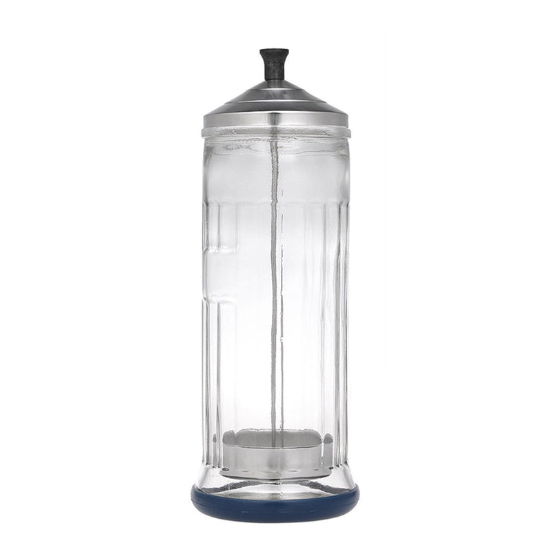 Disinfecting jar 1500ml for sterilizing salon tools - Albasel cosmetics