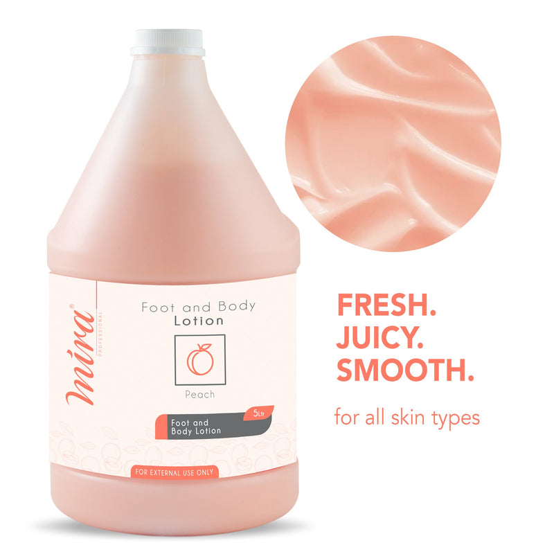 Foot & Body Lotion - Peach 5Ltr