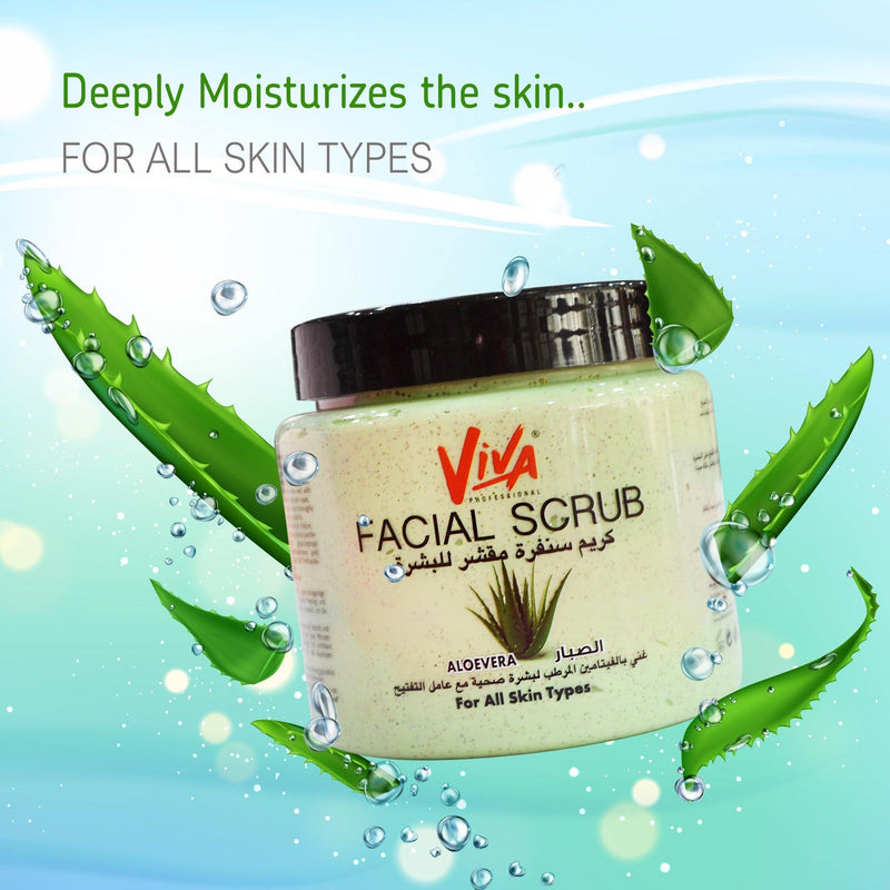 Facial scrub (Aloe Vera) 500g
