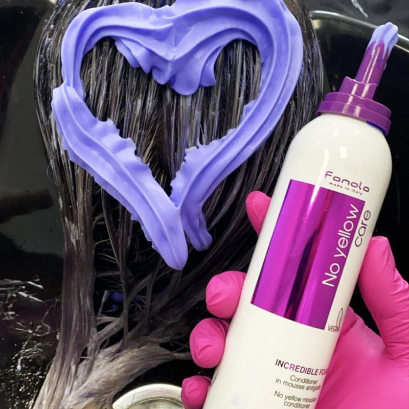 No yellow Incredible Foam Conditioner 