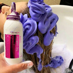 Fanola No yellow Shampoo with Incredible Foam Conditioner (Package) - Albasel cosmetics - UAE