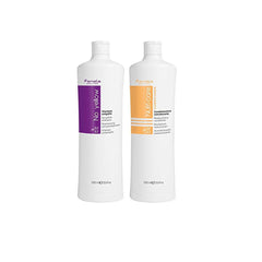 Fanola No Yellow Shampoo & Nutri Care Conditioner 1000 ml - Albasel cosmetics - No yellow shampoo
