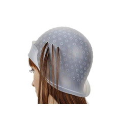 Garberiel Silicone Hair Color Cap with Crochet Hook - Albasel cosmetics