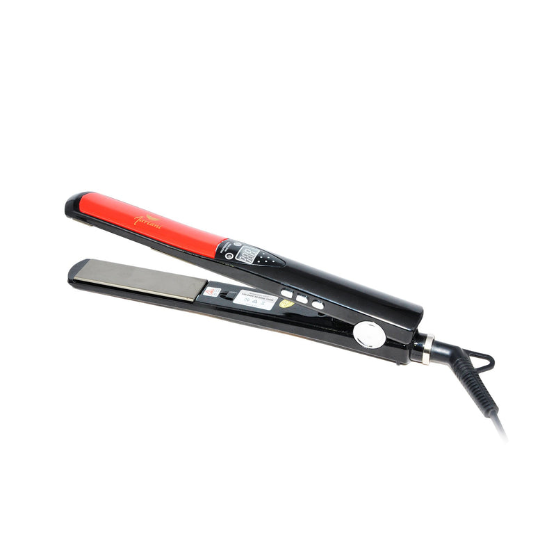 Mariani Hair Straightener Iron Professional Up to 470 °f - al basel cosmetics - hair straightener - hair styling tools - professional hair straightener - travel friendly hair iron - Dubai - Mariani - UAE - hair styling equipment - straightening iron - hair straightener