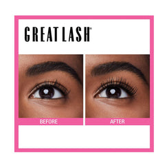 Maybelline New York Great Lash Mascara Blackest Black - Albasel cosmetics