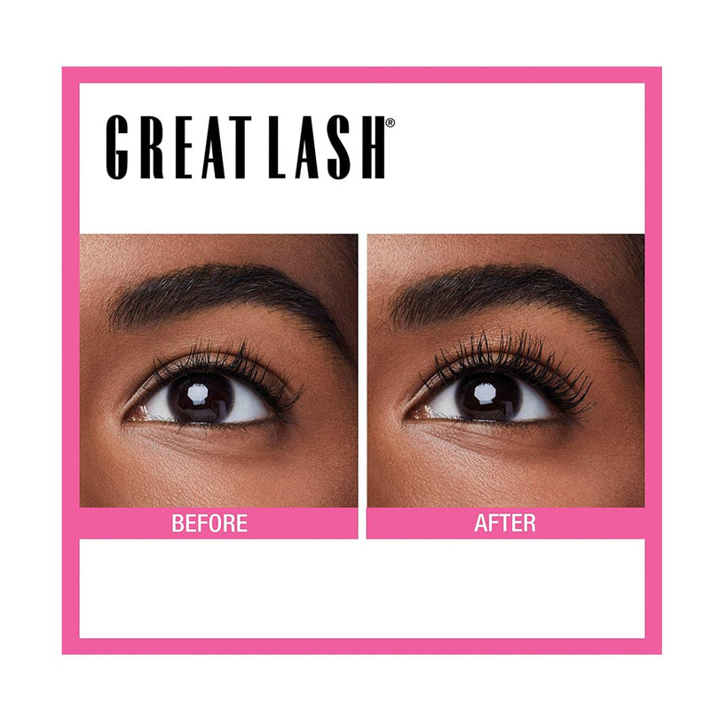 Maybelline New York Great Lash Mascara Blackest Black - Albasel cosmetics