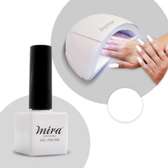 Nail Gel Polish White 10ml