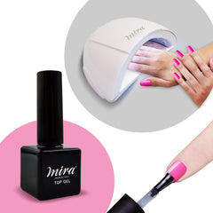 Top Gel nail polish top coat
